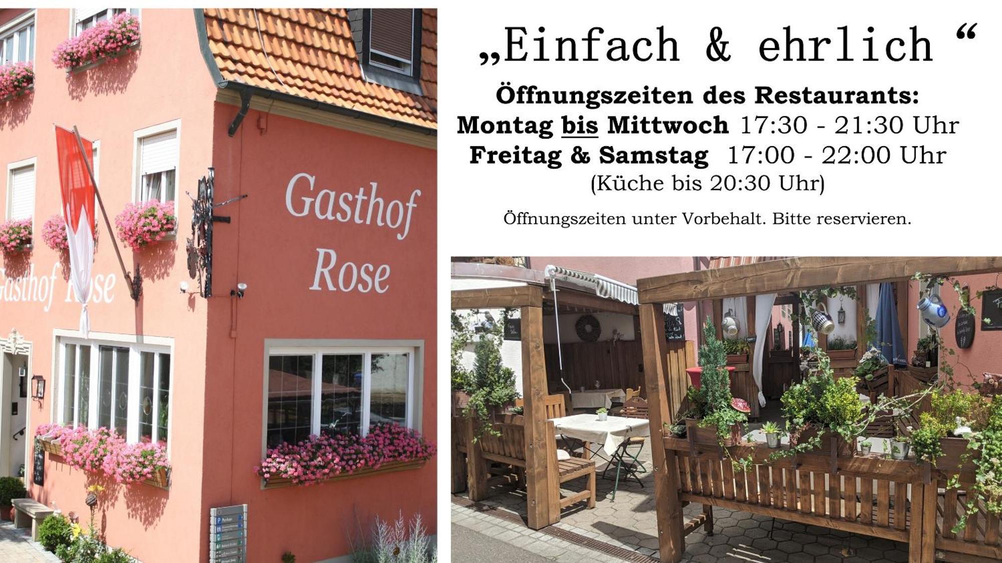 Gasthof Hotel Rose Obereisenheim Exterior foto